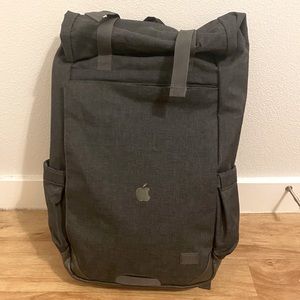 Apple Embroidered Backpack - never used!